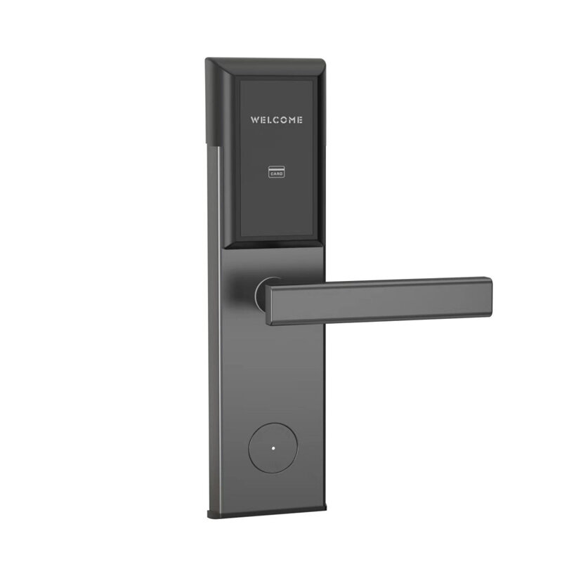 Popularny keyless fechadura eletronica pokój hotelowy system blokady drzwi z czytnikiem kart mifare 13.56mhz