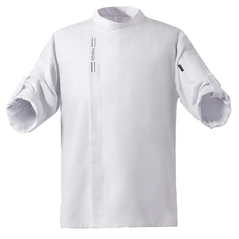 Dining Hotel Chef Overalls Long-Sleeved Men's Autumn and Winter Canteen Western Restaurant Baking Pastry Tooling Wome