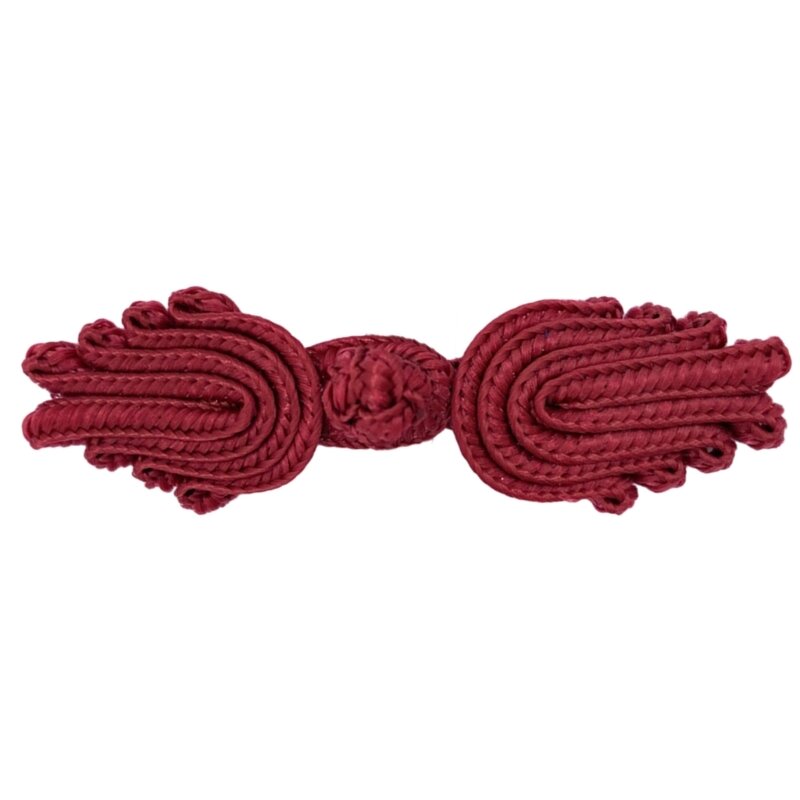652F Meerdere kleuren handgemaakte naaibevestigingen met traditionele Chinese knopen, perfect voor trui-sjaalvest