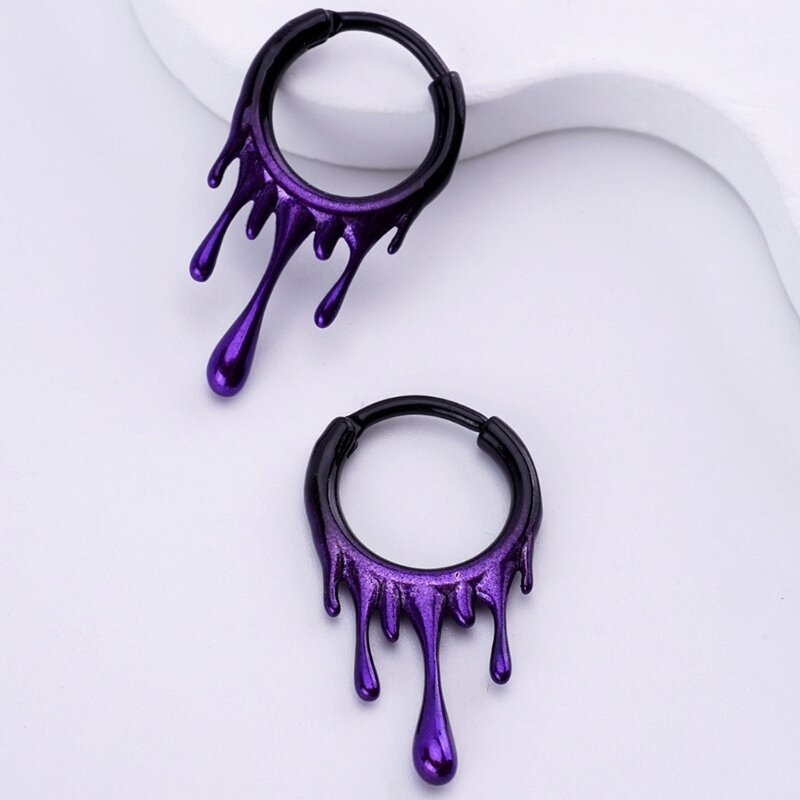 Stainless Steel Nose Hoop Fashionable Nose Piercing Versatile Fashion Nose Jewelry Punk Nose Rings Perfect for Woman Man X3UD