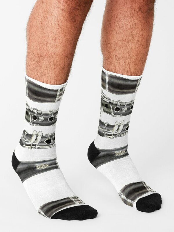 The Clarinet Socks funny sock Toe sports Socks Men's Women's