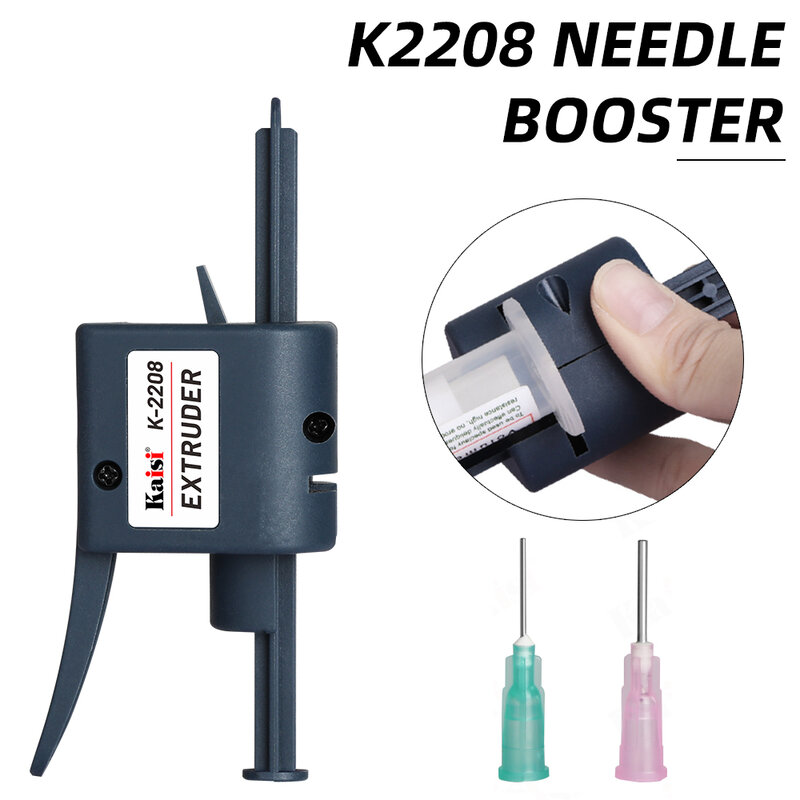 Kaisi K-2208 TubeMate Solder Paste Extruder Las hijau minyak Booster lem Rod Booster Discharge minyak Putter alat