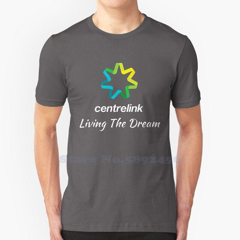 Centerexhaus- T-Shirt pour Homme et Femme, 100% Coton, Live The repl