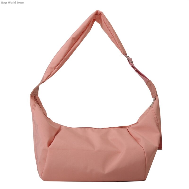 Leisure Large Capacity Folded Dumpling Bag Single Shoulder Crossbody Bag