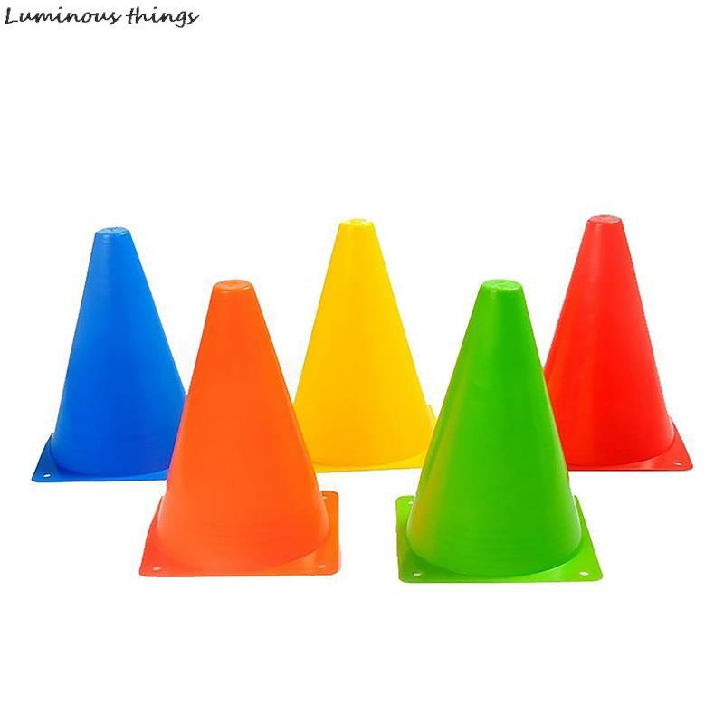 1pc 18Cm Football Training Cone Obstacle Marker 5 Colors Cone Sports Equipment