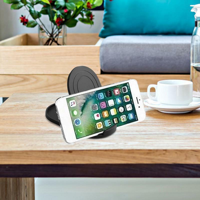 Pemegang ponsel lipat, dudukan telepon genggam portabel dapat disesuaikan untuk meja Universal