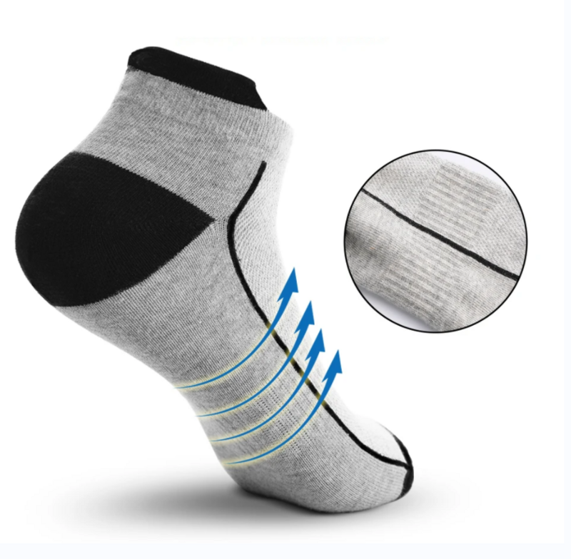 2024 1 pairs Men Socks Cotton Breathable Women Socks New A3454