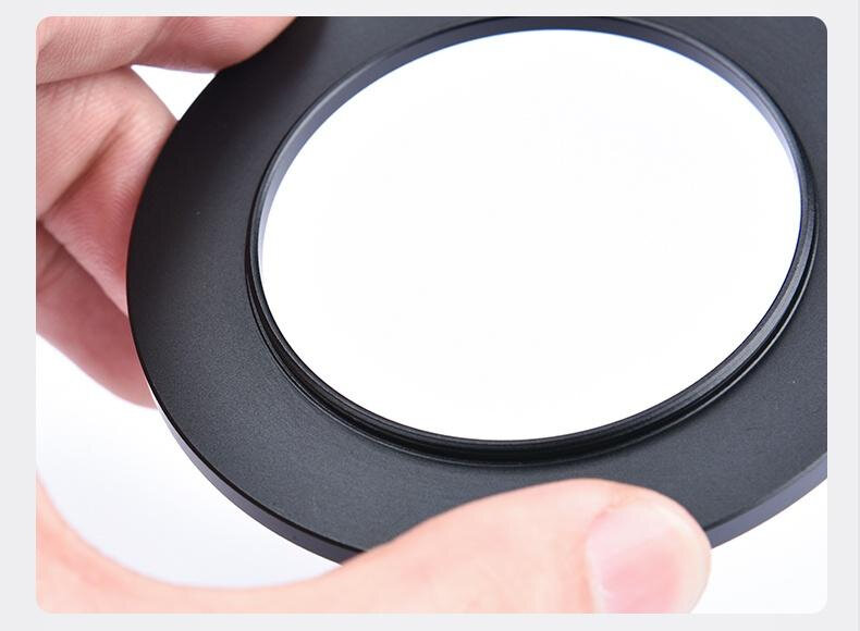 Filtro de lente de cámara 9 piezas 18 piezas, conjunto de anillo adaptador de aumento hacia arriba y hacia abajo 37-82mm 82-37mm para todas las cámaras DSLR, Kit de montaje