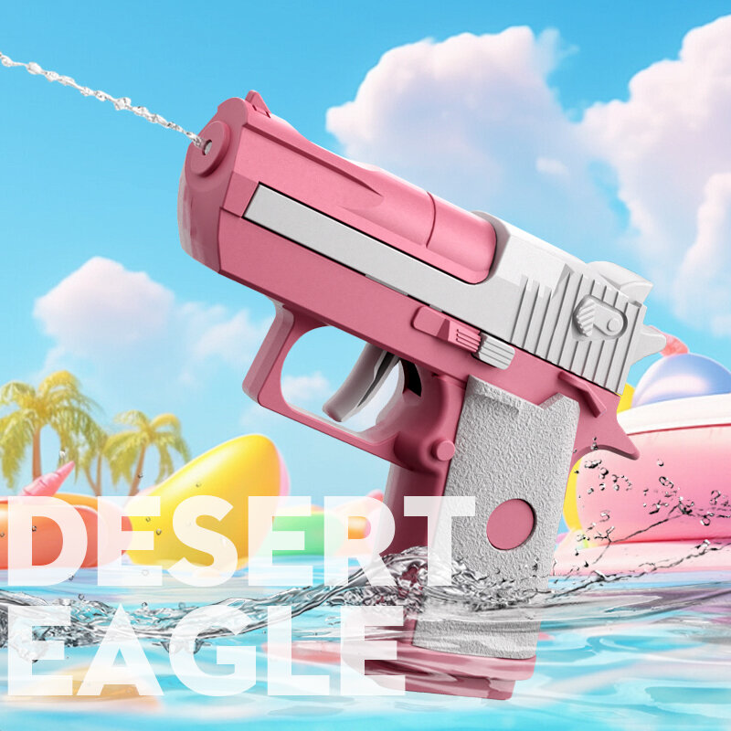 Desert Eagle Pistol Summer Water Gun Toy Non Electric High Pressure 10 Meter Range Retro Color Beach Toys for kid Boys Adult