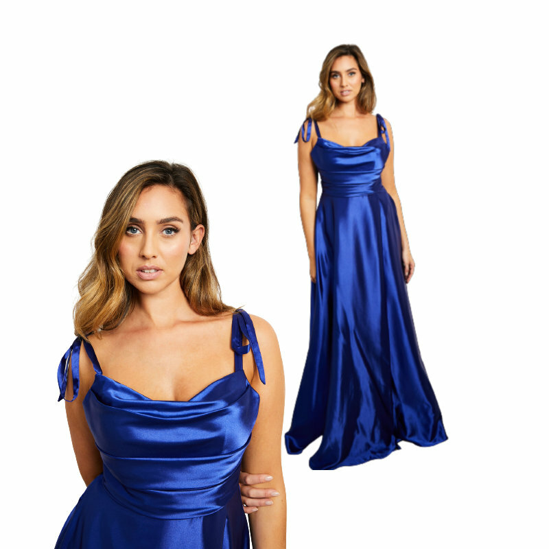 2024 New Elegant Satin Evening Gown SH-052