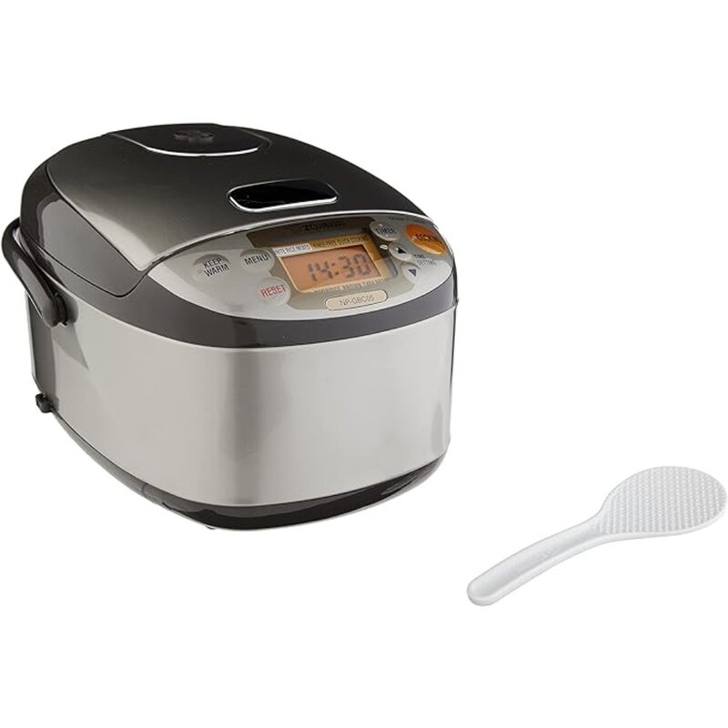 New-Zojirushi NP-GBC05XT Induction Heating System Rice Cooker and Warmer, 0.54 L, Stainless Dark Brown