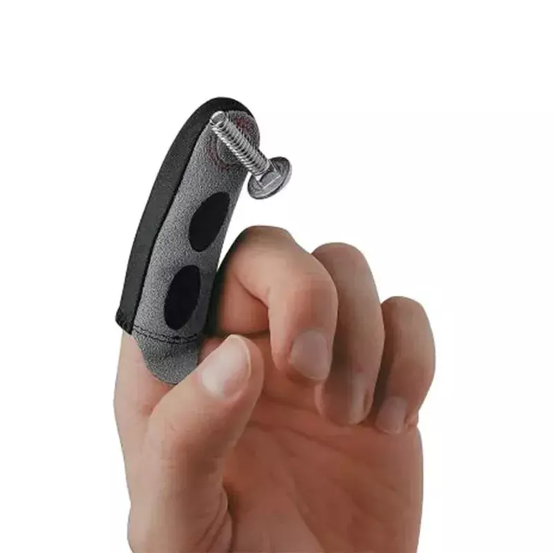 Luva de dedo com espera magnética Ferroso Metal Object, Magnetic Pickup Tool, controle preciso, pontos apertados, acessórios para ferramentas
