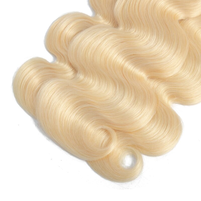 613 светлые человеческие волосы, Φ 24 26 дюймов, объемные волнистые человеческие волосы, органические бразильские волосы, искусственные волосы для наращивания