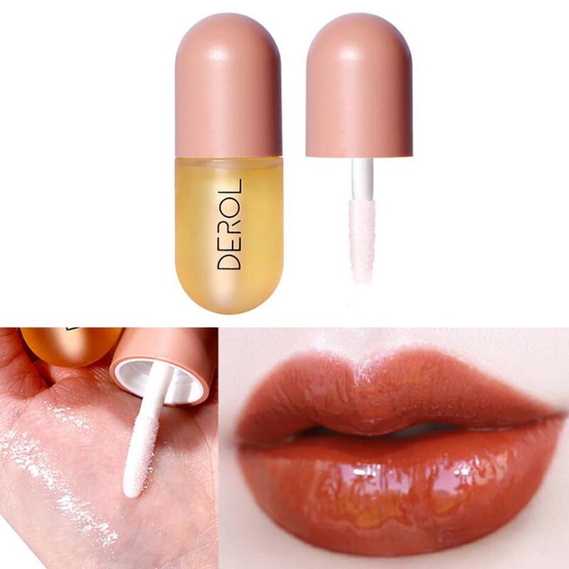 Instant Volumising Lip Plumper Moisturizing Lip Repairing Reduce Lip Fine Lines Mask Brighten Lip Color Lip Plumper Oil Lip Care