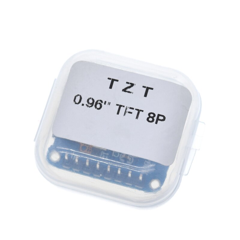 TZT TFT 디스플레이 아두이노용 풀 컬러 LCD 모듈, ST7735 드라이브 IC 80x160 (OLED 아님), 0.96 인치, 1.3 인치, IPS 8P, 7P, SPI HD 65K
