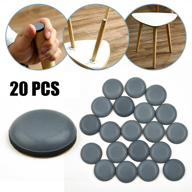 New Furniture Sliders Protector Shifter Sofa 20pcs Table Pads Protective Removal 30mm Anti-collision Dining Chair