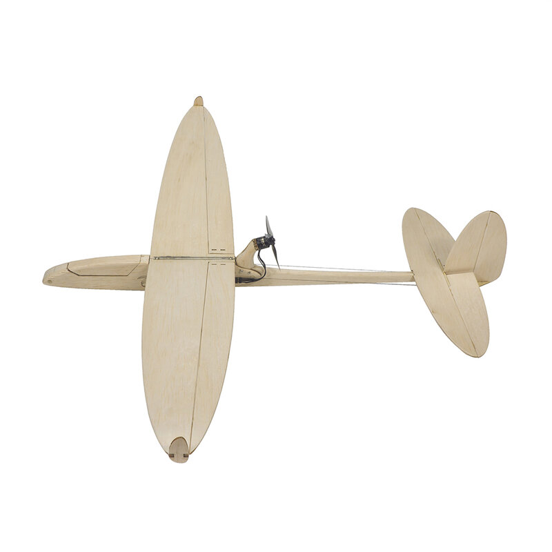 Avión de Control remoto de ala fija, planeador de madera de Balsa de 620CM, Kit de ensamblaje de madera de Balsa de empuje de cola de nivel de entrada, juguete de bricolaje