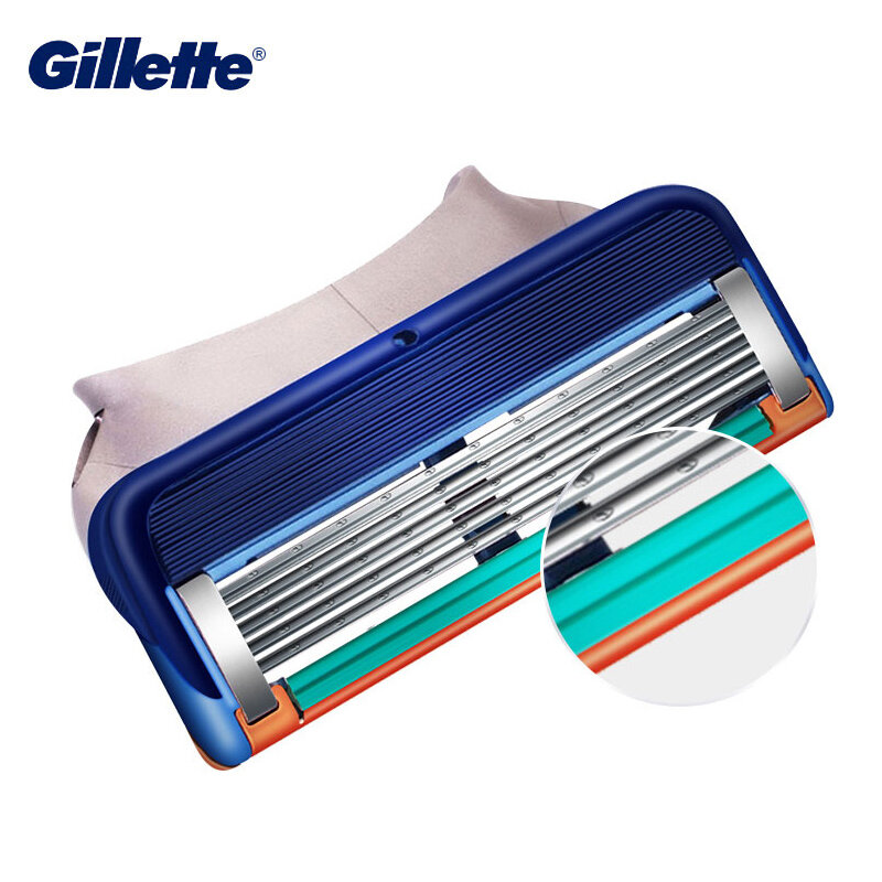 Gillette-Rasoir électrique à 5 couches pour hommes, soins de sécurité du visage, remplacement manuel de la tête de rasage, rasoir à barbe professionnel