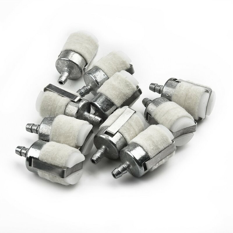 10 buah filter bahan bakar untuk 125-528 SRM200 SRM210 SRM211 SRM225 SRM230 pengganti suku cadang dan aksesori alat listrik