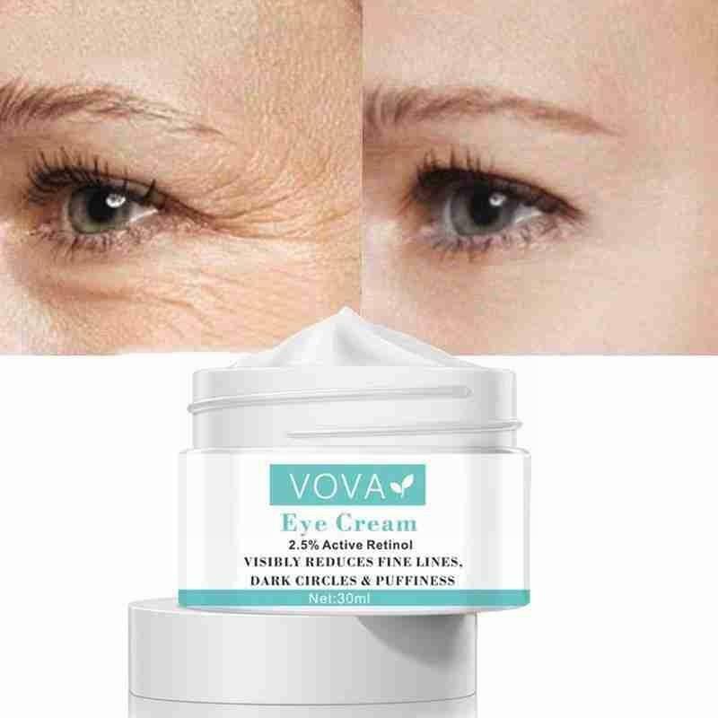 30g Remove Eye Bags Cream Retinol Cream Anti Puffiness Fades Skin Circles Anti-aging Brighten Wrinkles Gel Dark Firming W4j8