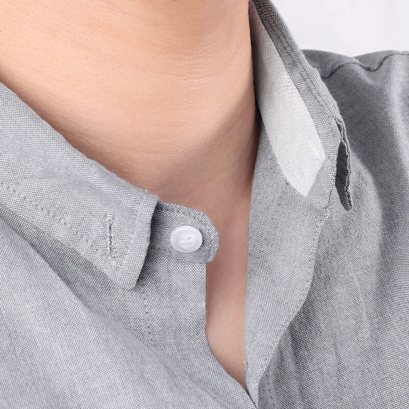 2,5 cm * 8m selbst klebende Einweg-Schweiß polster T-Shirt Kragen hut Anti-Schweiß-Pad T-Shirt Halskragen Hut saugfähiger Aufkleber
