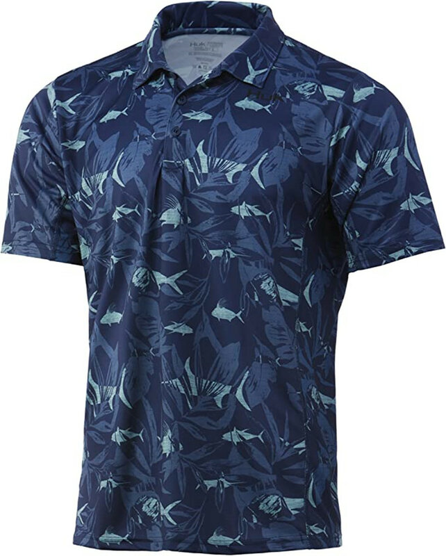 Huk 폴로 셔츠 레이싱 슈트 골프 셔츠 남성용 여름 반팔 탑, 빠른 건조 통기성 티셔츠 Mtb 저지