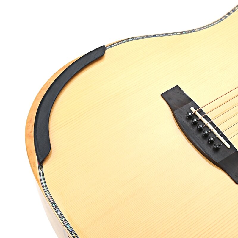 Accoudoir guitare acoustique auto-adhésif, repose-bras en bois pour guitare acoustique Folk classique, facile à installer