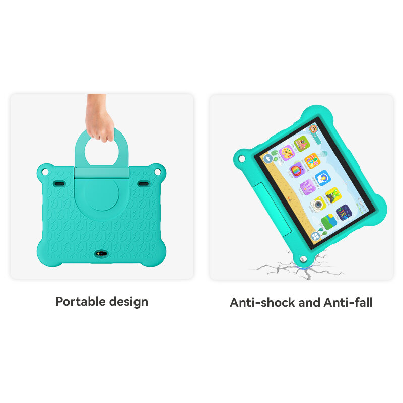 Adreamer-KidsPad10 Tablets de Aprendizagem para Crianças, Android 12, Octa Core, 4GB de RAM, 64GB ROM, 6000mAh, 4G LTE