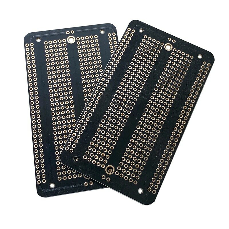 บอร์ดต้นแบบ PCB แบบถาวรมาตรฐาน5.2x8.9ซม. 1ชิ้นบอร์ดต้นแบบบอร์ดโปรโตบอร์ดต้นแบบ DIY อิเล็กทรอนิกส์สำหรับ Arduino