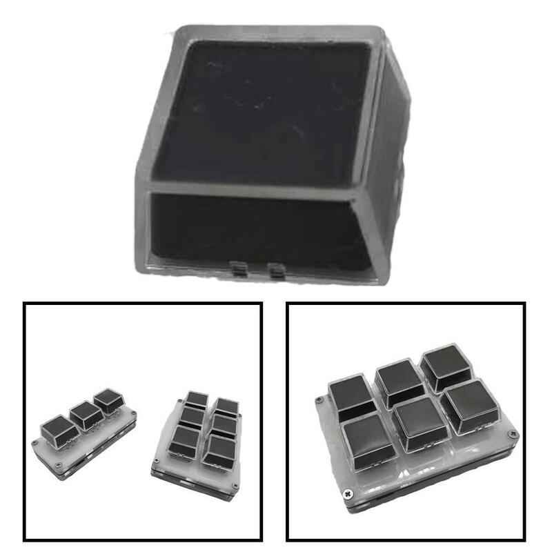 Capuchons de touches de clavier mécanique ABS Transparent, Double couche, rétroéclairé mat, pour interrupteur CHERRY Gateron