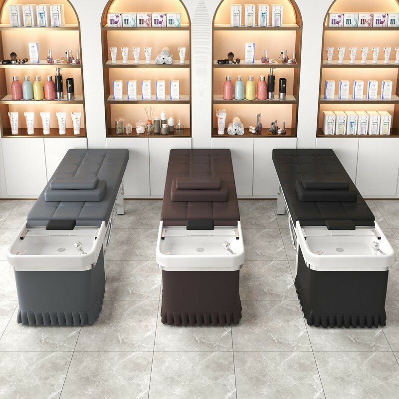 Sedie per Shampoo di lusso da donna Black Salon Hair Shop sedie per Shampoo professionali attrezzature Cadeira De Manicure mobili commerciali