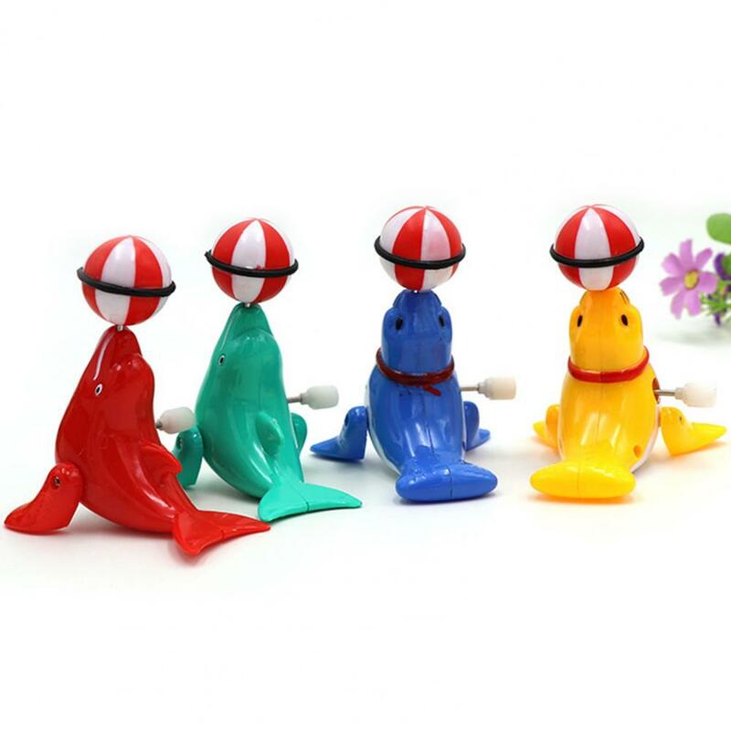 Safe Dolphin Wind-up Toy Interesting Adorable Boys Girls Cartoon Animal Wind-Up Toy  Lovely Dolphin Clockwork Toy Party Favor