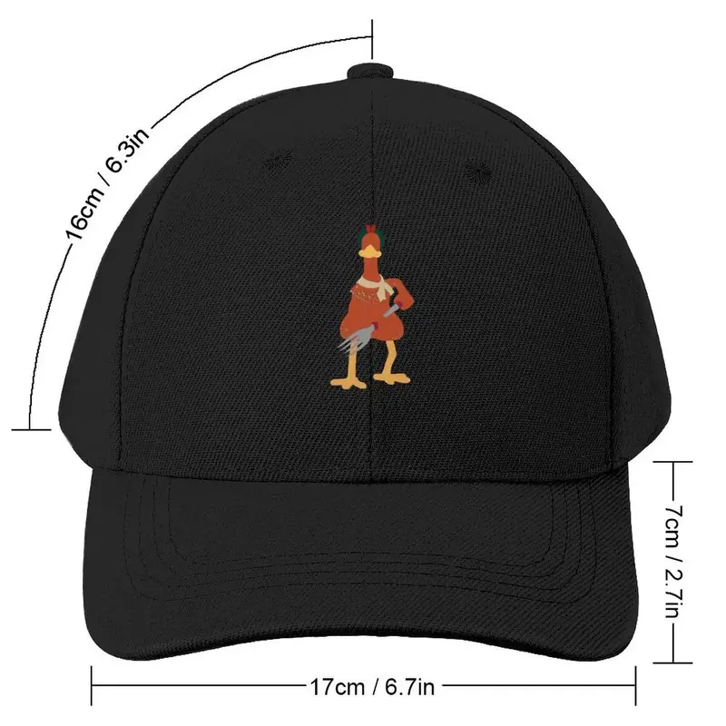 Gorra de béisbol para hombre y mujer, gorro personalizado de pollo, estilo derby, Golf