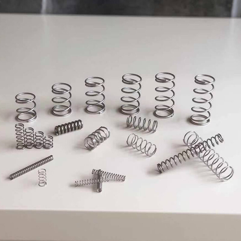 20pcs/Lot 0.5mm Stainless Steel Micro Small Compression Spring OD 3/3.5/4/4.5/5/6/7/8/9/10/11/12mm Length 5mm to 50mm