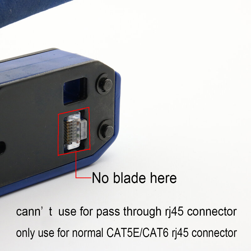 YPAY RJ45 Crimping Tool คีมเครือข่าย Crimper Stripper Cutter Ethernet คลิปแหนบ RG45 Cat6 Cat5e Cat5 Cat3 RJ11หลายฟังก์ชั่น