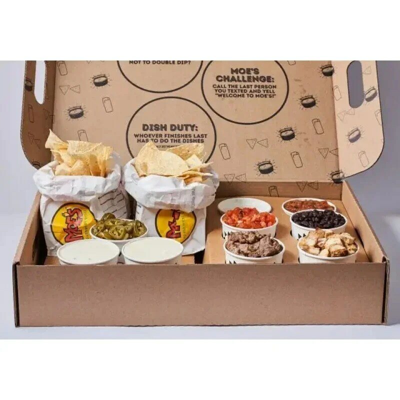 Customized productDisposable take out food paper container box, takeaway chicken wing box, custom french fries kebab meal packag