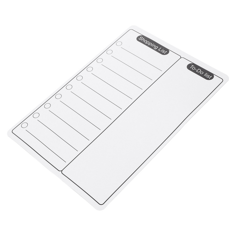 Erasable Magnetic Message Board Refrigerator Magnet Schedule Whiteboard