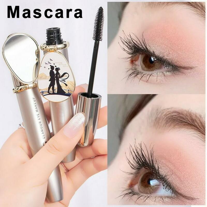 Waterproof Mascara Waterproof Smudge-proof Mascara for Long Lasting Thickening Lengthening Eyelashes Fast Dry Women's Eye Makeup