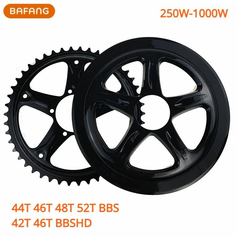 Bafang-rueda de cadena bbshd para BBS01B BBS02B BBS01 BBS02 BBSHD 42T 44T 46T 48T 52TMid Drive Motor