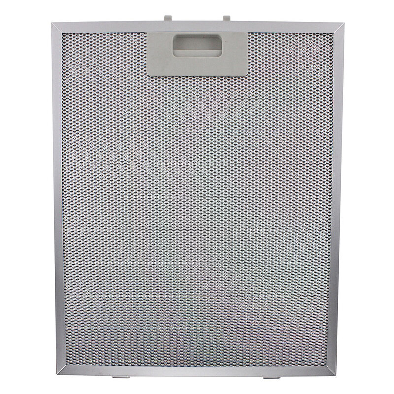 Filtr odpowietrzający srebrne filtry okapu 305x267x9mm ulepszona filtracja smaru kompatybilna z okap otworami wentylacyjnymi