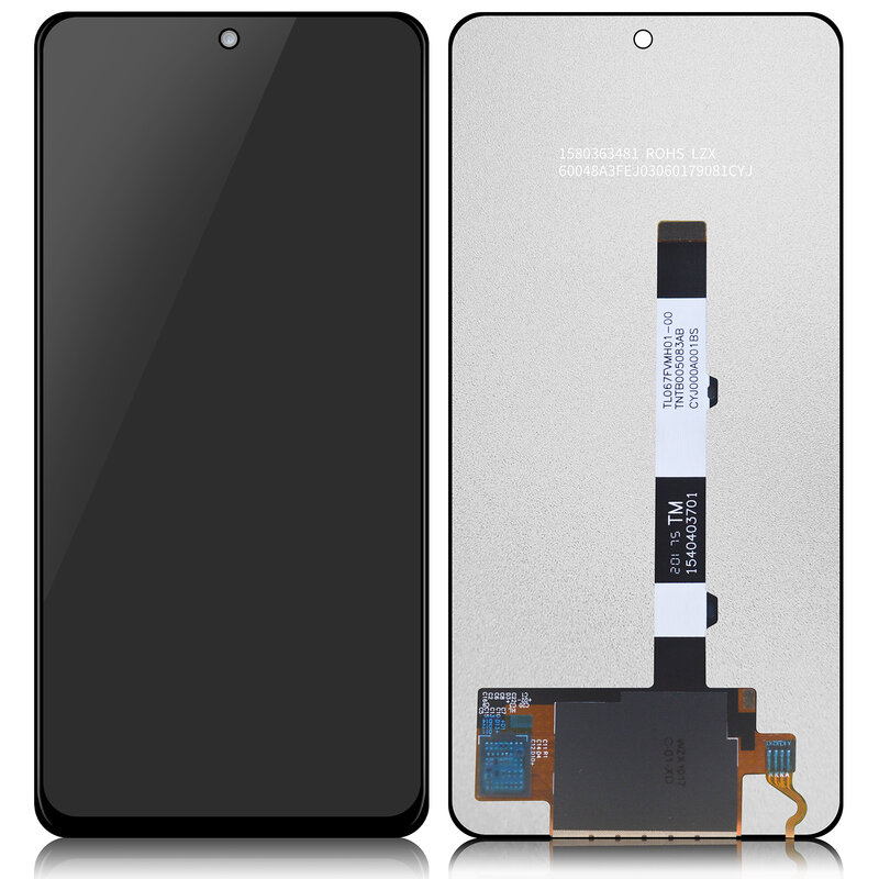 Digitizer Panel sentuh layar tampilan, LCD 6.67 "untuk Xiaomi Poco X3 NFC / Poco X3 Pro bagian LCD 100% diuji