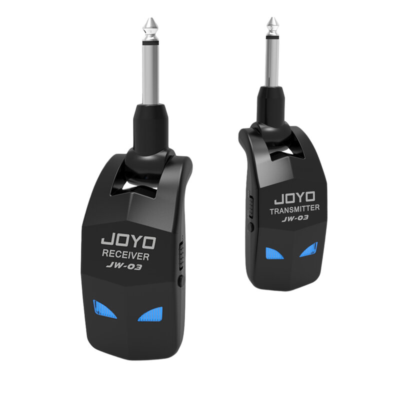 JOYO-Sistema de guitarra inalámbrico JW-03, transmisor y receptor de 4 canales, 2,4 GHz, para amplificador de Bajo Eléctrico