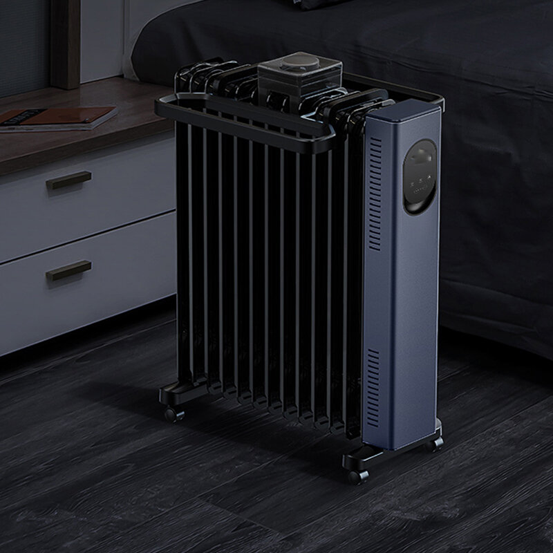 Электрический Масляный нагреватель, графиновый энергосберегающий обогреватель с постоянной температурой, с таймером, для спальни