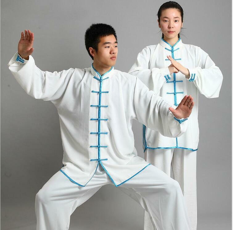 Форма кунг-фу тайчи, традиционная китайская одежда с длинными рукавами