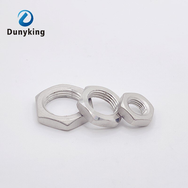 Pipe Fitting Stainless Steel ss 304 Hex Nuts Hex Nuts 1/8" 1/4" 3/8" 1/2" 3/4" 1" 1-1/4" 1-1/2" BSP Thread adapter