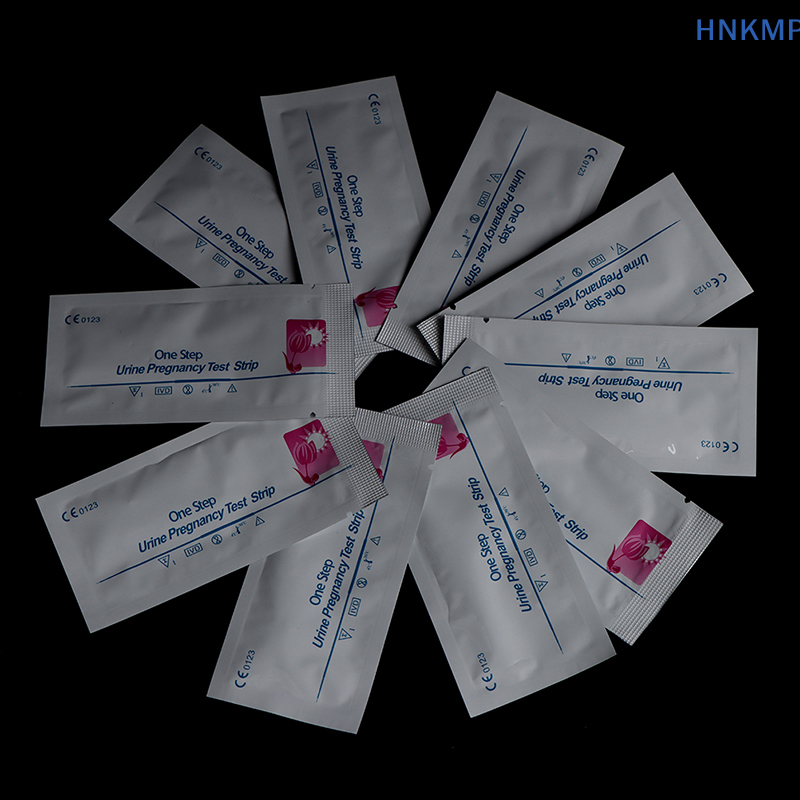 20 piezas-Tira de prueba rápida para el embarazo, tira de prueba de ovulación LH, alta precisión para el hogar