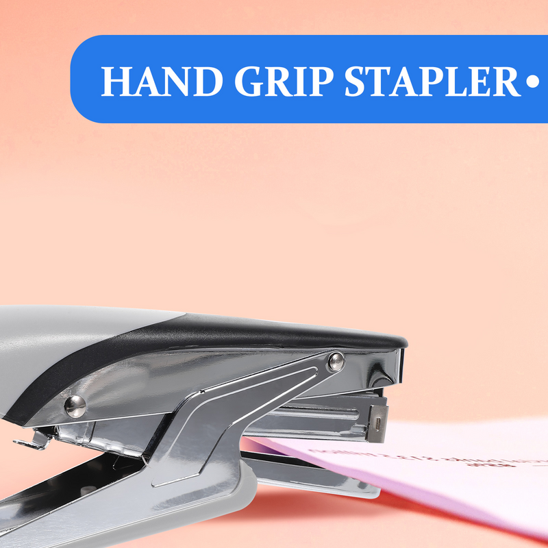 Standard No-Jam Hand Grip Book Sewer Save Effort Stapler Office Stationary