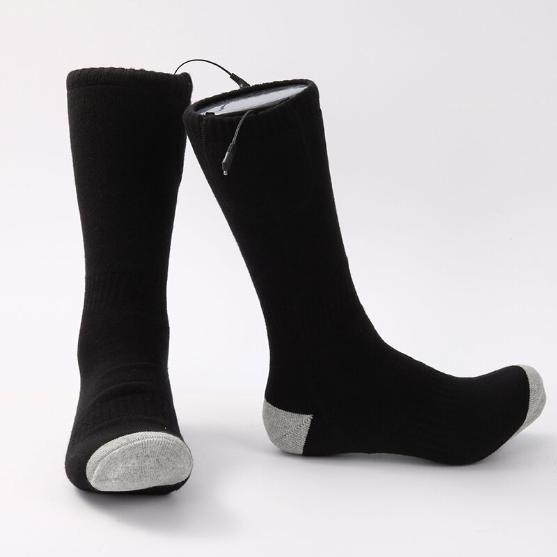 Winter warme Outdoor-Socken Thermos ocken Heiz socken elastisch bequem 3 Modi verstellbare elektrische warme Socke zum Wandern