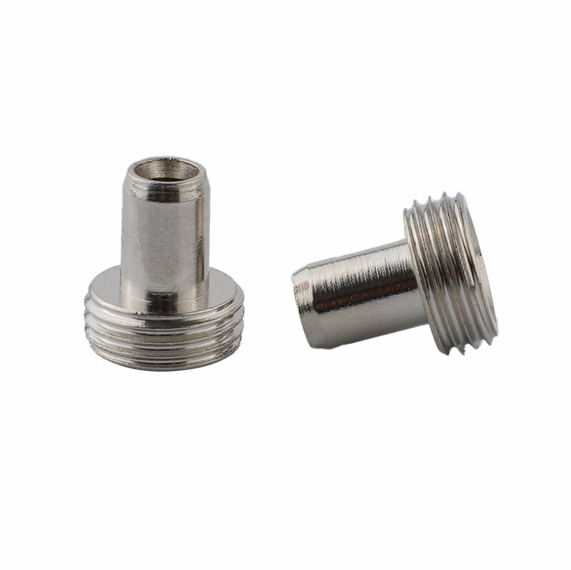 6/10 Sets Of 7MM Optical Fiber Visual Fault Locator Replacement Accessories Ceramic Sleeve Connectors Easy Installation Silver