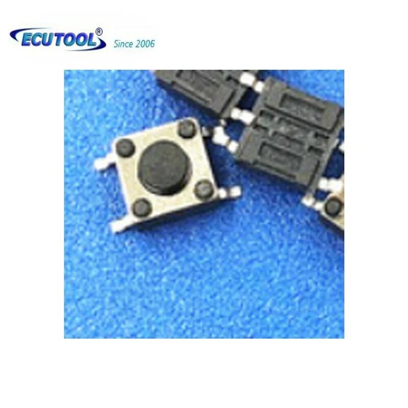 Ecutool smd micro interruptor, botão, universal, 6x6x4mm